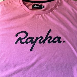 Rapha pink T-shirt size medium